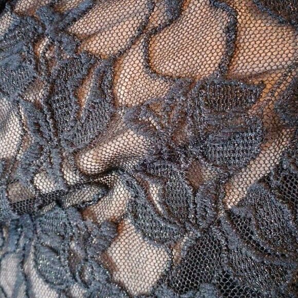 NWT Coldwater Creek Black Lace Dress - Picture 12 of 12